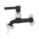 Ver imagem 1 de Torneira De Tanque Jardim Pia Lavanderia Metal Black Edition