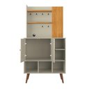 Ver imagem 5 de Cantinho do Café Aur Estilo Retrô Cor Cinamomo / Off White