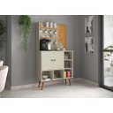 Ver imagem 2 de Cantinho do Café Aur Estilo Retrô Cor Cinamomo / Off White