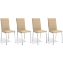 Ver imagem 6 de Kit Conjunto Mesa Quadrada 4 Cadeiras Jantar Cozinha Vidro - Kappesberg