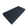 Base Box Solteiro Acolchões Poliéster Preto 40x78x188 - 2