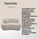 Ver imagem 7 de Sofá Minimalista Orgânico 2 Lugares Sala Bouclé Bouclé Terracota