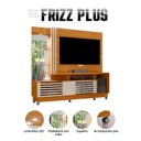 Ver imagem 5 de Estante Home Theater com Rodízios e Aparador com Mesa de Centro Frizz Plus Cinamomo Off White – Made
