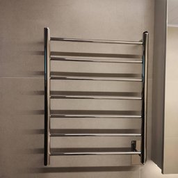 Aquecedor de Toalhas Secador Toalheiro Elétrico Bivolt Inox para Banheiro Crismoe - 8