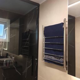 Aquecedor de Toalhas Secador Toalheiro Elétrico Bivolt Inox para Banheiro Crismoe - 9