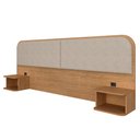 Ver imagem 1 de Cabeceira Suspensa Casal Amsterdã - Móveis Arapongas