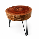 Ver imagem 5 de Mesa de Centro em Cedro Bolacha Natural