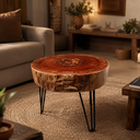Ver imagem 6 de Mesa de Centro em Cedro Bolacha Natural