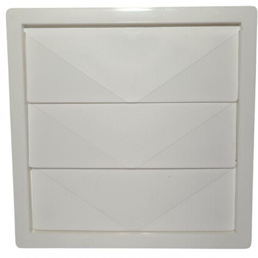 Grade Plástica Auto Fechante 150mm Kit 11 Pçs Cor:branca - 1