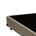 Ver imagem 2 de Base Box Solteirão Acolchões Sintético Bege 40x96x203