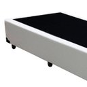 Ver imagem 2 de Base Box Solteirão Acolchões Sintético Branco 40x96x203
