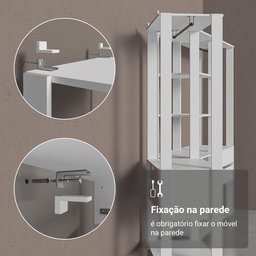 Guarda-roupa Closet Modulado 4 Gavetas 199 Cm Valencia Madesa - 5