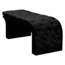 Ver imagem 4 de Maca Estofada Estética Cílios Regulável Spa Suede Larissa Preto