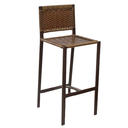 Ver imagem 1 de Banqueta de Cozinha Bancada Piscina em Alumínio e Fibra Sintética Resistente Sol e Chuva