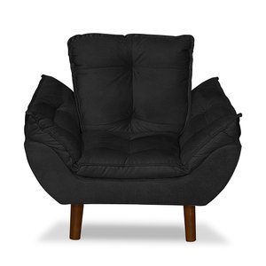 Mini Poltrona Cadeira Opala Infantil de Criança Suede