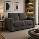 Ver imagem 6 de Sofá Namoradeira 3 Lugares 200cm Cinza Suede Online Confort