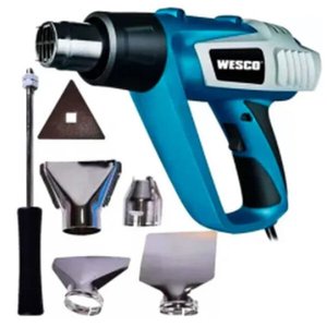 Soprador Térmico 1800w Com Bocais Automotivo Com Ar Quente