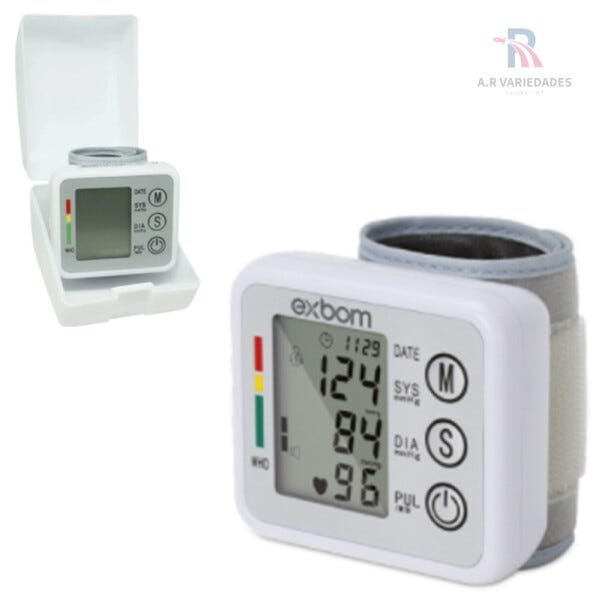 Medidor Digital de Pressão Arterial e Pulsação Monitor - 3