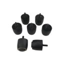 Ver imagem 1 de Pés de Madeira para Box Baú 6cm de Altura - (preto)