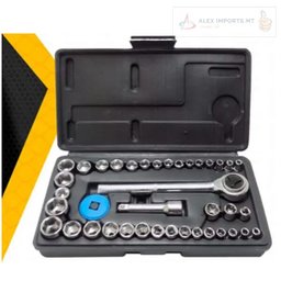 Jogo De Ferramentas Kit 129 Peças C Maleta Para Mecânicos - 3 Jogo De Ferramentas Kit 129 Peças C Maleta Para Mecânicos - 3