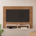Ver imagem 1 de Painel para Tv até 42 Polegadas Flash C/ Suporte para Tv Cinamomo/off White - Artely