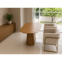 Ver imagem 7 de Mesa Jantar Orgânica Signature 140x90cm Cone Bolacha Freijó