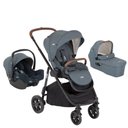 Ver imagem 1 de Carrinho de Bebê Versatrax e Travel System Trio Azul Lagoon Joie