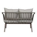 Ver imagem 4 de Sofá 2 Lugares em Polipropileno com Estofado Resistente À Água Base em Aço Pintado Noronha