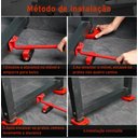 Ver imagem 4 de Kit Levantador e Movedor de Móveis Rodinhas Mudança Limpeza
