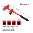 Ver imagem 3 de Kit Levantador e Movedor de Móveis Rodinhas Mudança Limpeza