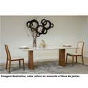 Ver imagem 3 de Mesa Jantar Perth Carvalho Amêndoa Tampo Off White 200cm - 68731
