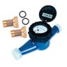 Hidrômetro Multijato 1'' 7m³/h | Range 80 + conjunto de Conexão 1" Renova Medição MR 6,3M³/H DN25 +  - 1