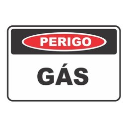 Placa Pvc Perigo Gás Auto-adesiva Jaime 3 Unidades - 2