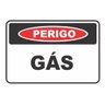 Placa Pvc Perigo Gás Auto-adesiva Jaime 3 Unidades - 2