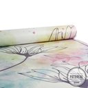 Ver imagem 2 de Adesivo Para Vidro Box Banheiro Jateado Decorado Jardim Prova D'Agua - 0,90 x 2,00m