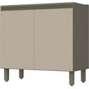 Ver imagem 4 de Cozinha Modulada Conect com 11 Peças Duna/cristal - Henn