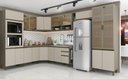 Ver imagem 1 de Cozinha Modulada Conect com 11 Peças Duna/cristal - Henn