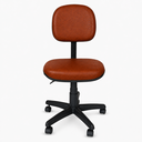 Ver imagem 2 de Cadeira Escritório Ergonômica Giratória Executiva Home Office Secretária Anatômica Prime - Corino