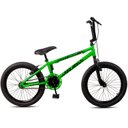 Ver imagem 2 de Bicicleta Aro 20 Bmx Infantil Flay Aro Aero Freio V-brake Menino 6, 7, 8, 9, 10 + Anos - Verde