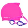 Kit de Natação Vollo Óculos Giant Dolphin e Touca de Silicone - Infantil - 1