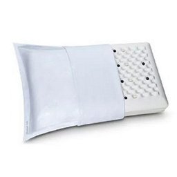 TRAVESSEIRO TERAPEUTICO ALIVIA DOR CERVICAL MELHORA O SONO COM INFRAVERMELHO MAGNETICO BENEFICIOS - 1