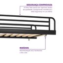 Ver imagem 7 de Treliche em Ferro Aço Carbono Tubular Teko Casatema MadeiraOriginals Preto/Fosco/Álamo
