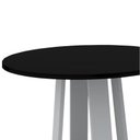 Ver imagem 2 de Mesa de Jantar Isabela 100x100cm Off White/preto