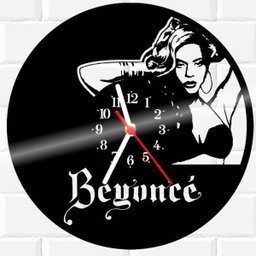 Relógio De Vinil Disco LP Parede Beyonce - 1