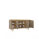 Ver imagem 5 de Buffet Villa Aurora 4 Portas MDF-MDP 160cm Fendi Casa D Móveis