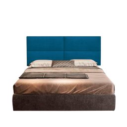 Cabeceira Solteiro Estofada Suspensa Moderna para Quarto de Criança/adulto - 90 Cm - Azul Suede - 2 Cabeceira Solteiro Estofada Suspensa Moderna para Quarto de Criança/adulto - 90 Cm - Azul Suede - 2