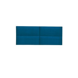 Cabeceira Solteiro Estofada Suspensa Moderna para Quarto de Criança/adulto - 90 Cm - Azul Suede - 3 Cabeceira Solteiro Estofada Suspensa Moderna para Quarto de Criança/adulto - 90 Cm - Azul Suede - 3