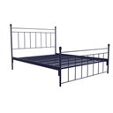 Ver imagem 1 de Cama de Ferro Romana - Queen Size Icamas Azul Escuro