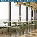Ver mais imagens de Kit 4 Cadeiras Empilhável Isla Fratini em Alumínio Fendi Assento com Trama de Corda Náutica Fendi