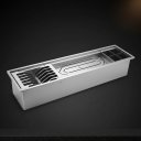 Ver imagem 2 de Calha Molhada Aço Inox 304 Canal Organizador de Sobrepor para Cozinha Profissional